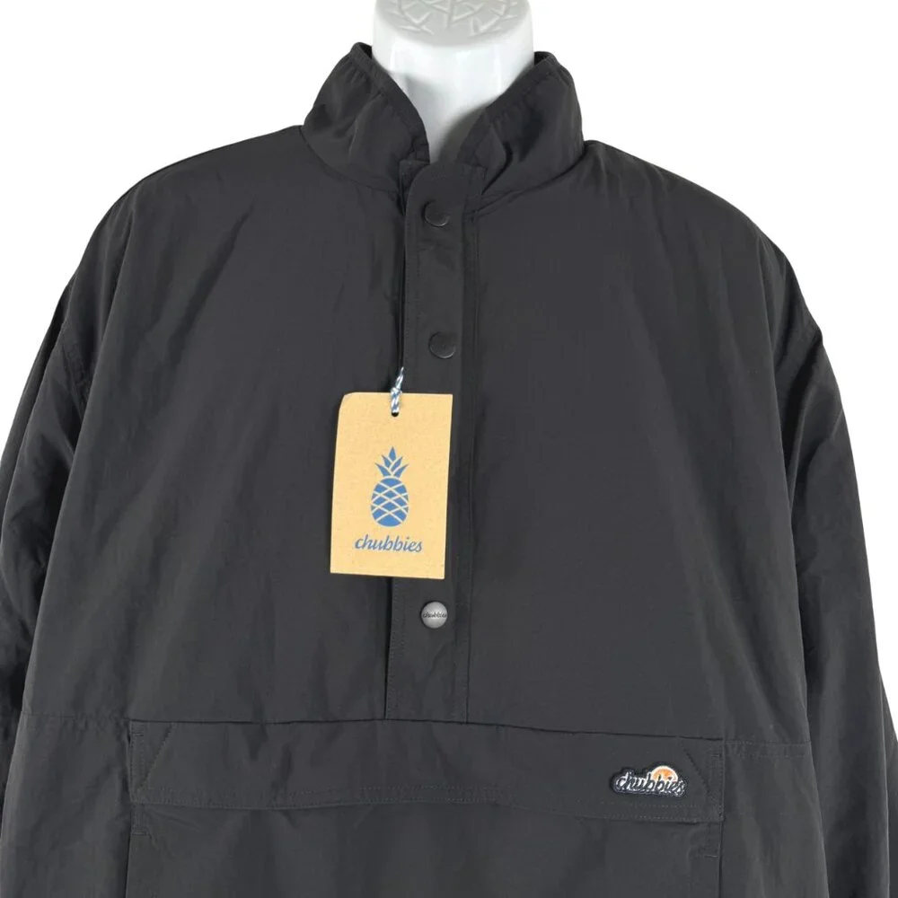 Chubbies The Warmin Up Reversible Jacket Mens‎ XL Fleece Plaid NWT CJ-2035